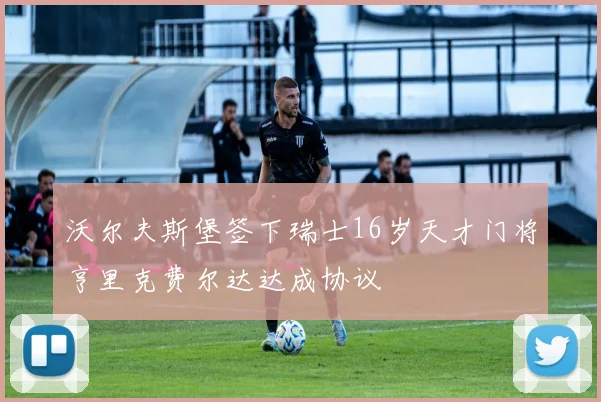 沃尔夫斯堡签下瑞士16岁天才门将亨里克费尔达达成协议